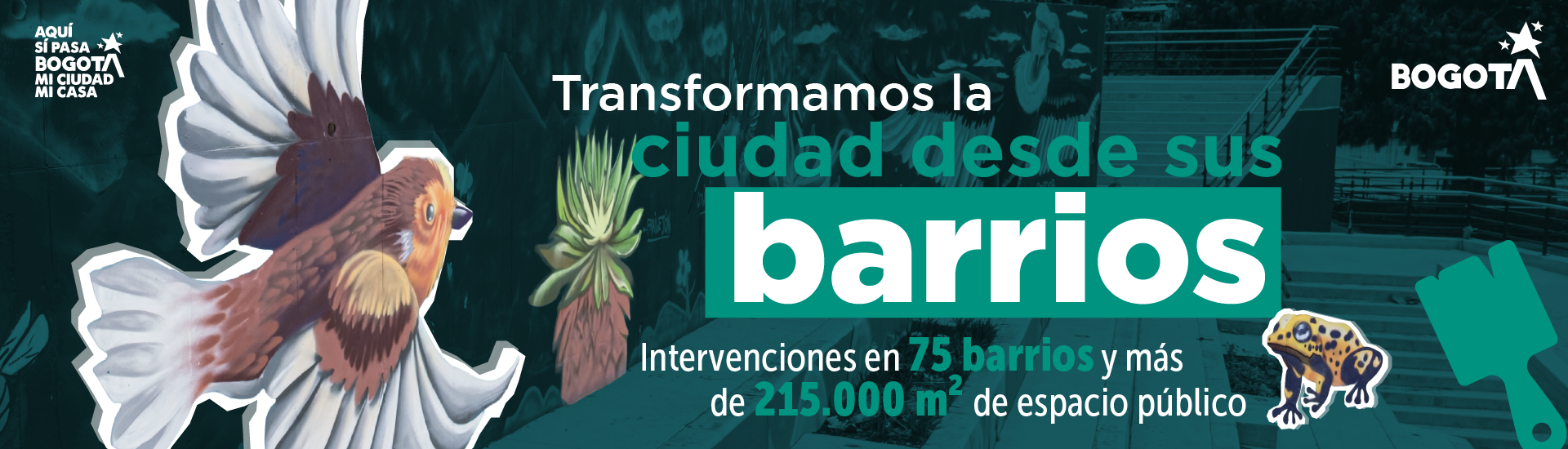 Transformamos la ciudad desde sus barrios