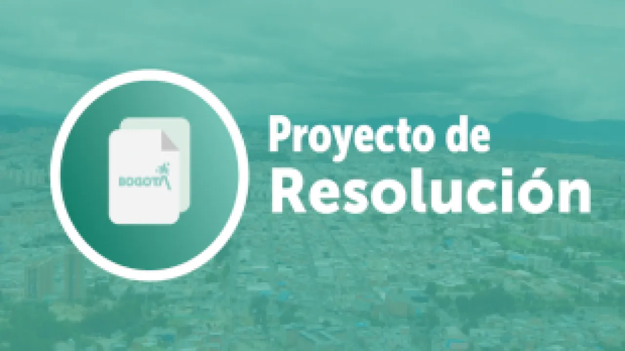 Proyecto de Resolución