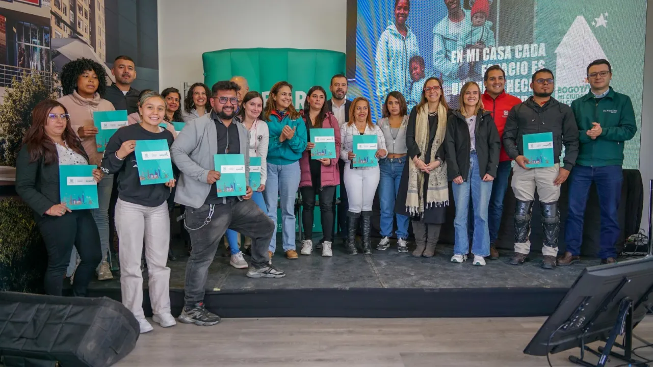 Foto del evento de entrega de subsidios Reactiva tu Compra