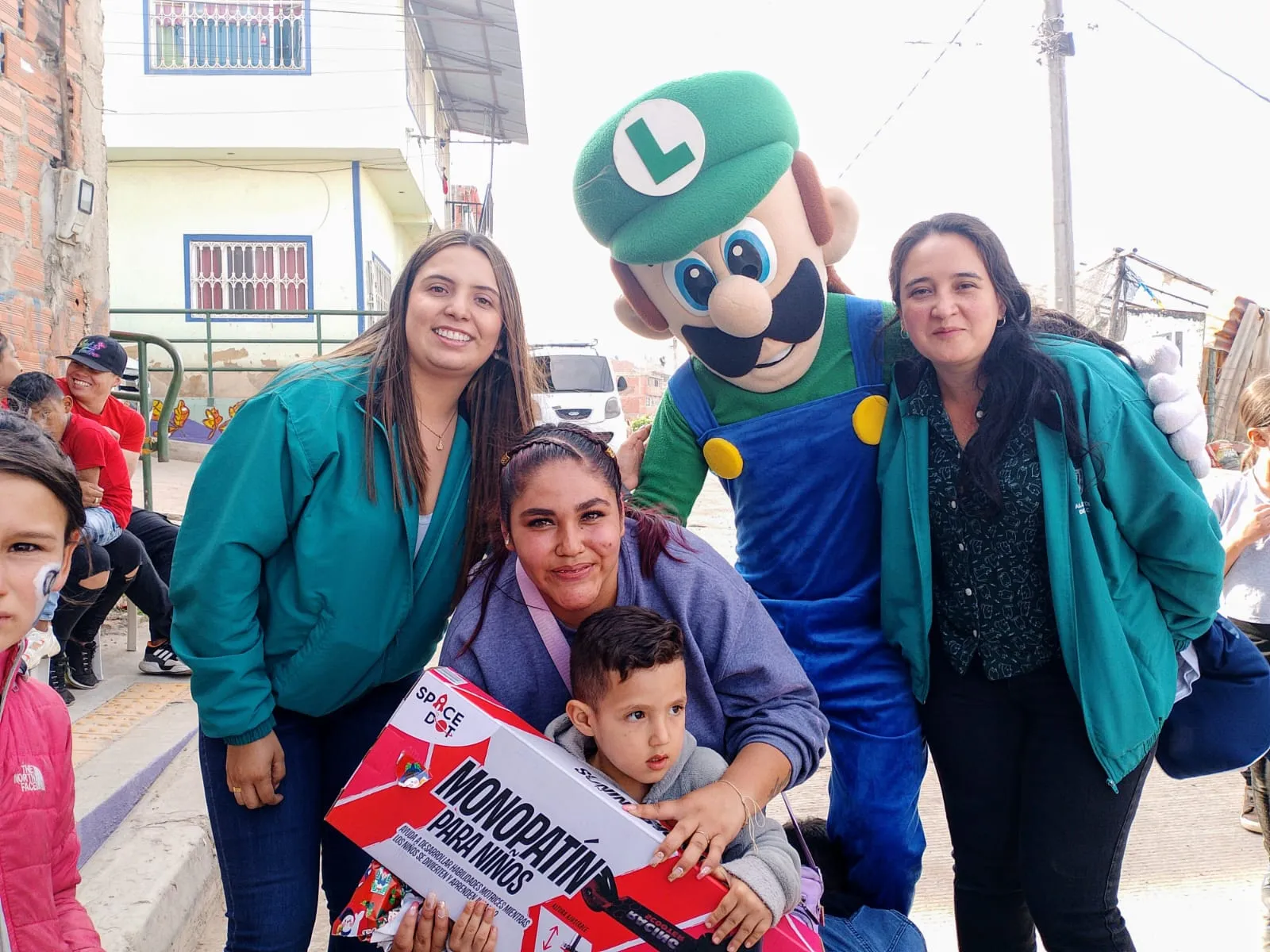 Evento navideño en Ciudad Bolívar