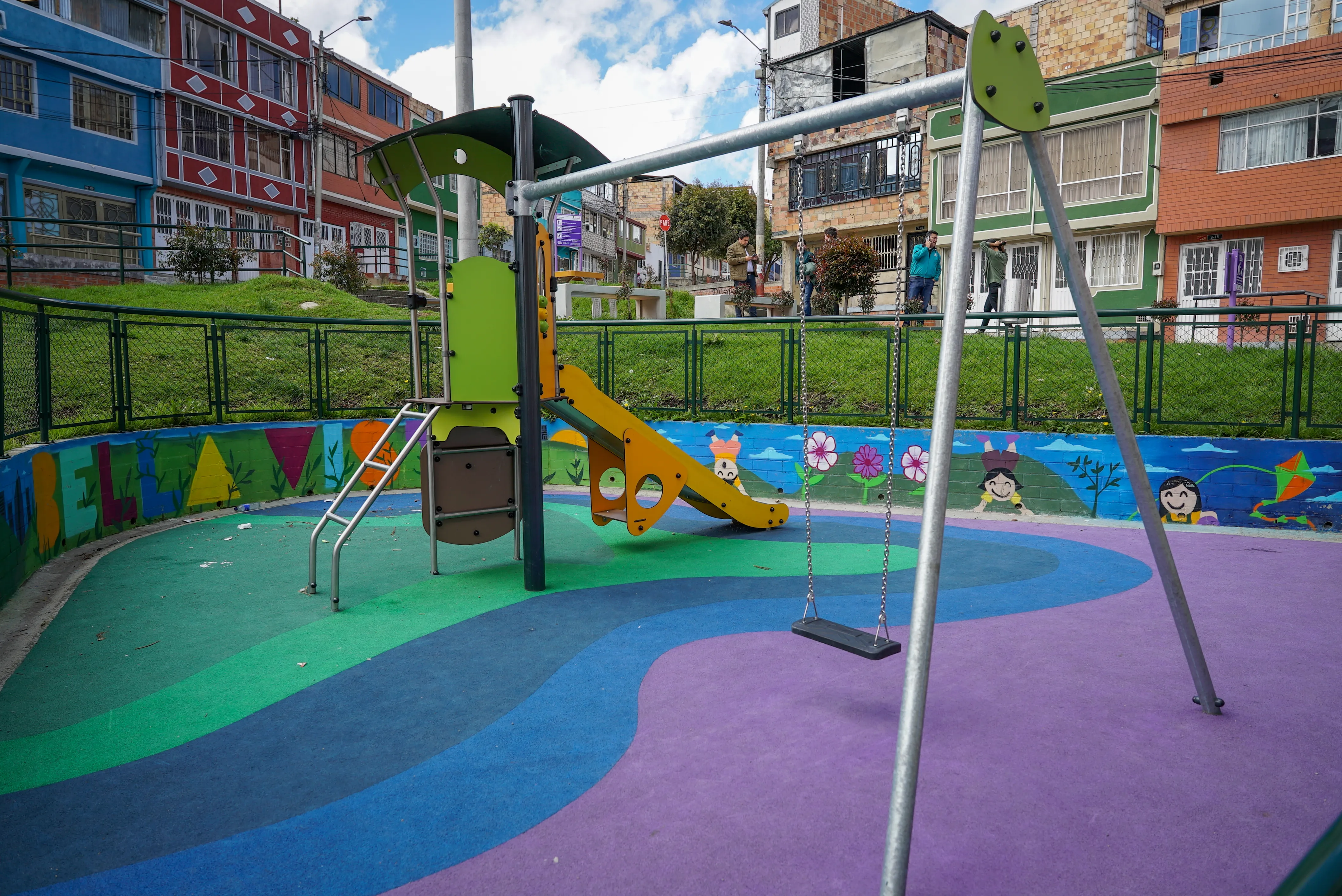 Intervención con pintura