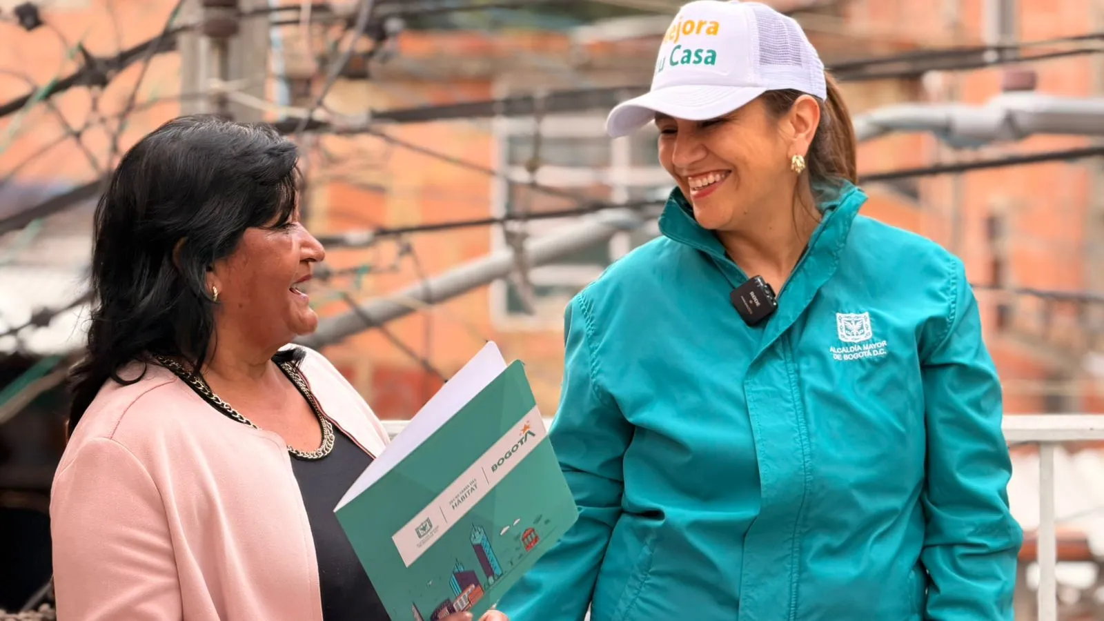 Beneficiaria Mejora tu Casa